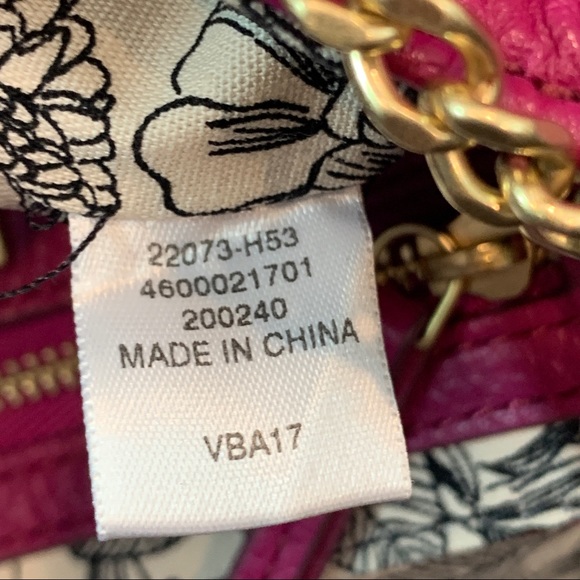 Vera Bradley Carson Mini Saddle Bag in Wild Berry - Picture 8 of 10